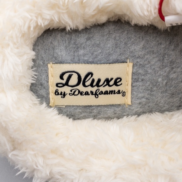 ‼️SOLD‼️ Dearfoam Dluxe Brand New Memory Foam Women’s Slippers - Size M 7/8 - Picture 11 of 14